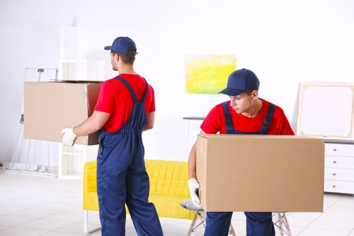 Professional packing services in Enfieldwash with moving boxes and protective materials