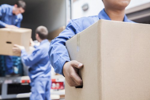 Careful fragile item handling during packing services in Enfieldwash