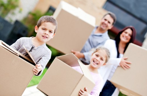 Office removals planning and loading in Enfieldwash