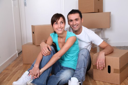 Local office relocation team managing access and transport