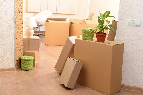 Secure mobile self storage service for homes in Enfieldwash