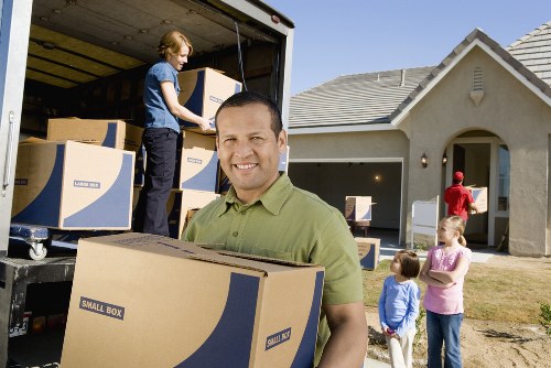 Professional movers handling household removals in Enfieldwash