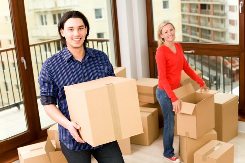 Packing and loading furniture for removals in Enfieldwash